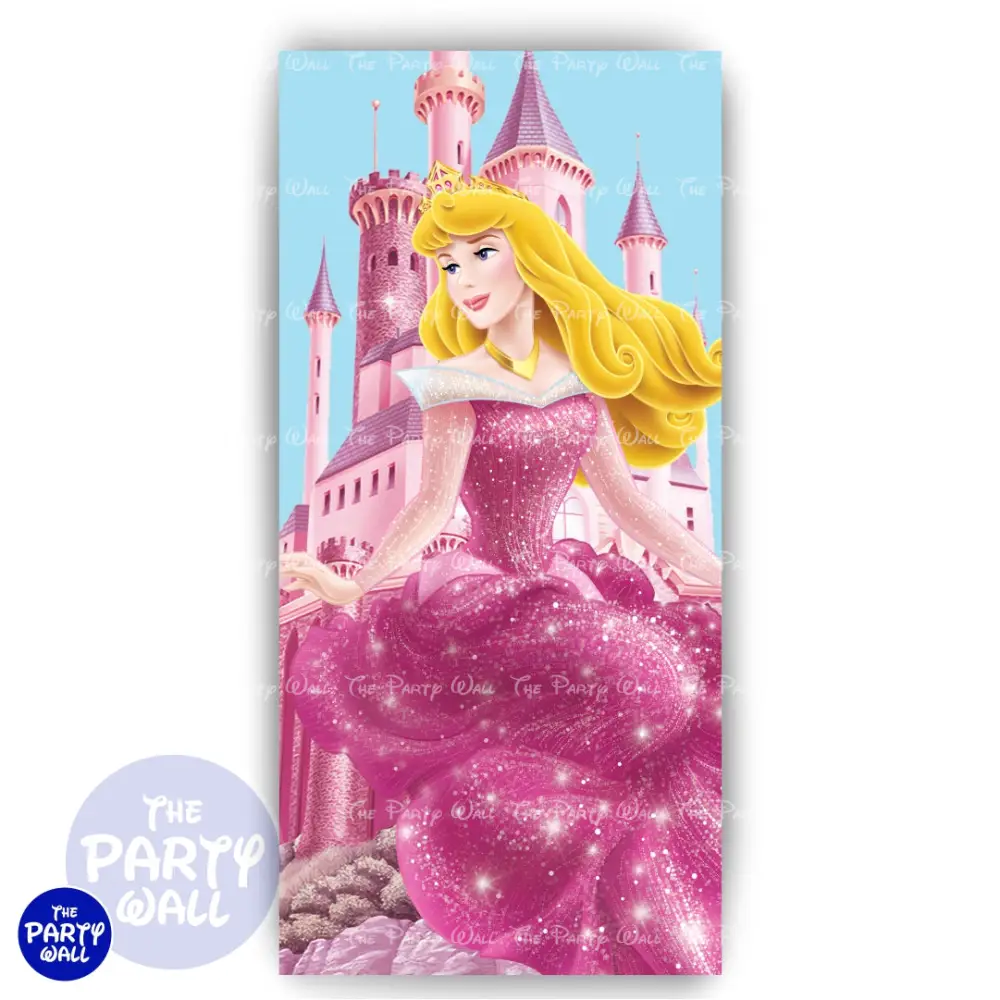 La Bella Durmiente - Funda para mampara de punta redonda o rectangular The Party Wall