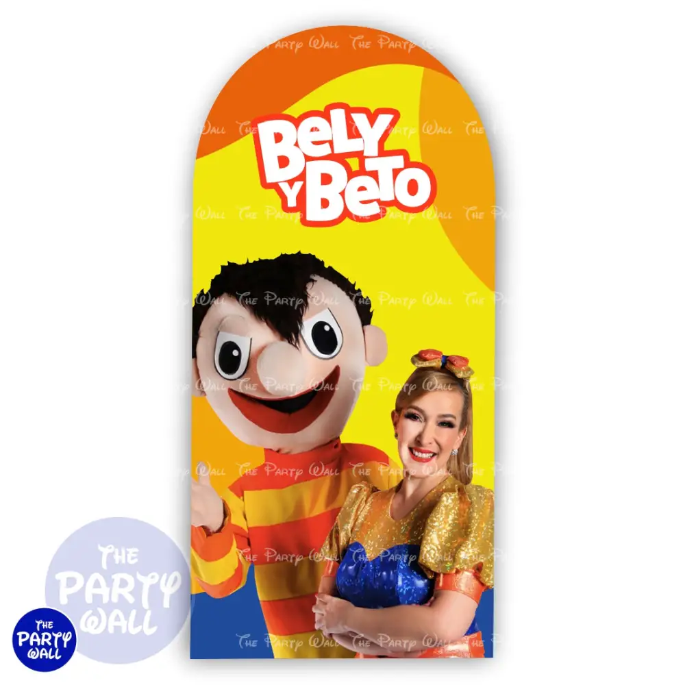Bely y Beto - Funda para mampara de punta redonda o rectangular The Party Wall