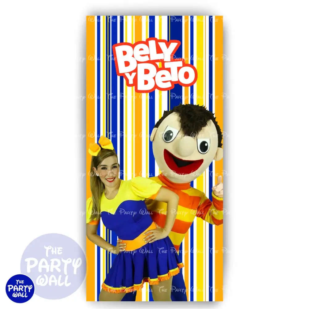 Bely y Beto - Funda para mampara de punta redonda o rectangular The Party Wall