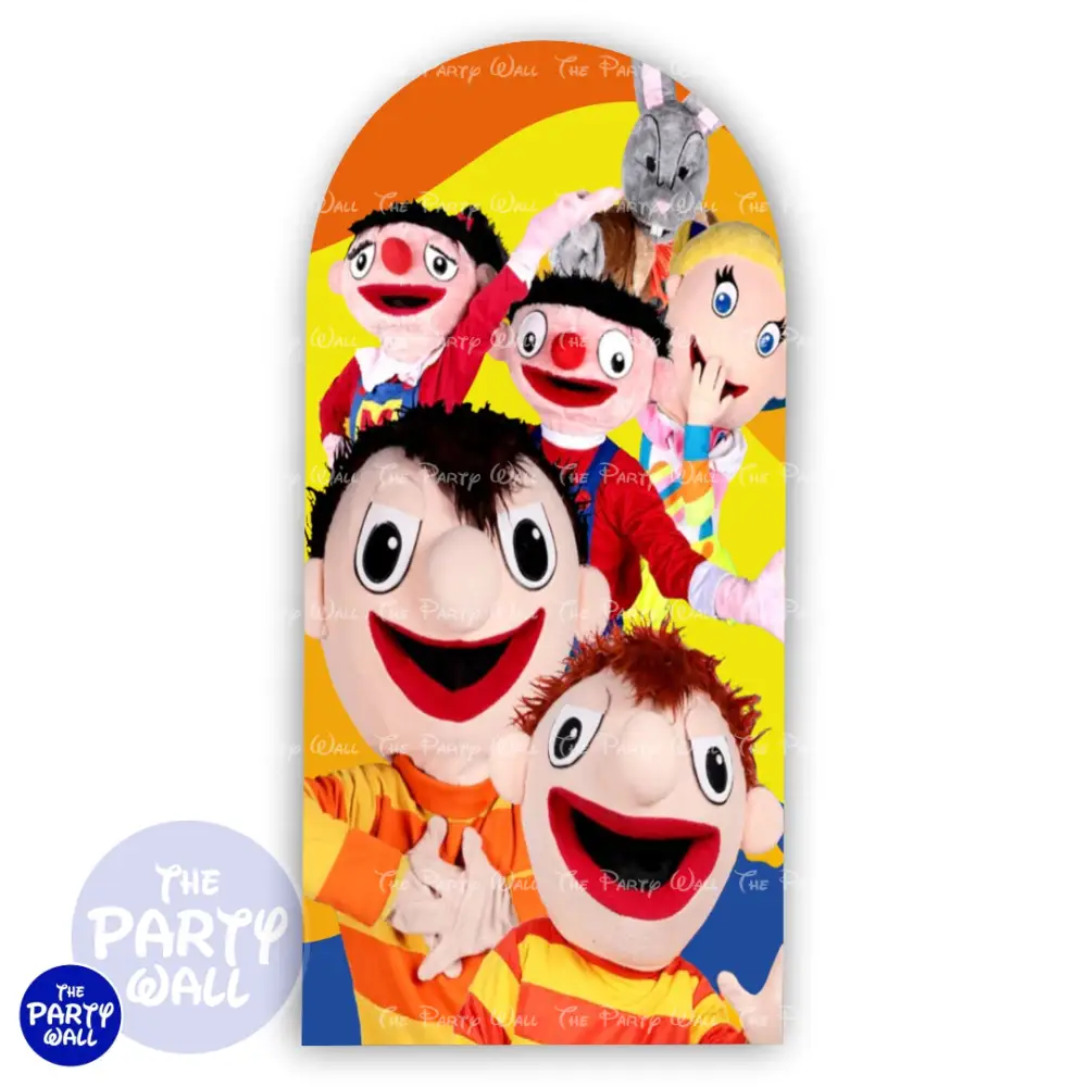 Bely y Beto - Funda para mampara de punta redonda o rectangular The Party Wall