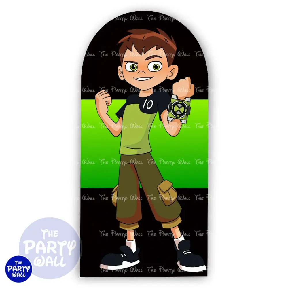 Ben 10 - Funda para mampara de punta redonda o rectangular The Party Wall