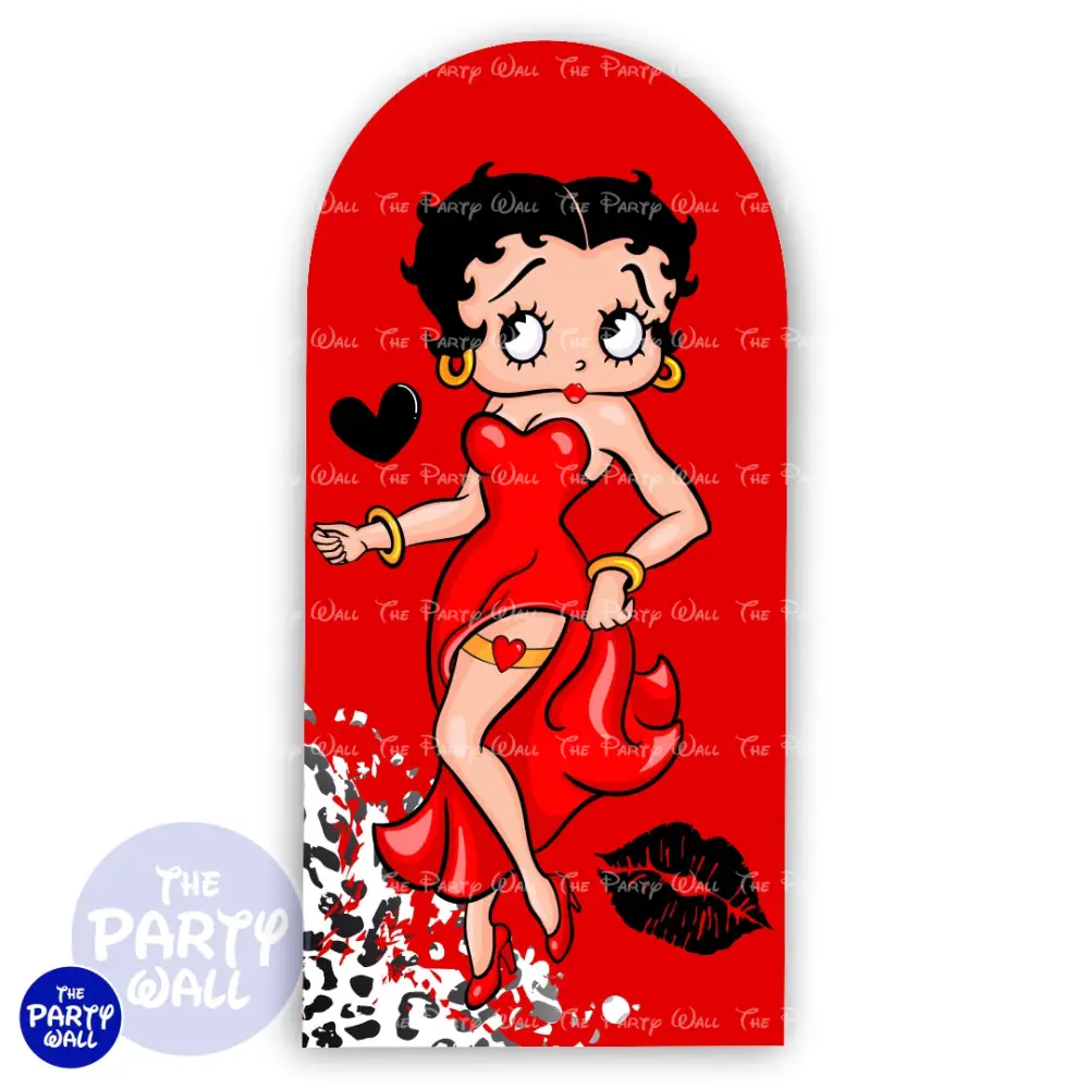 Betty Boop - Funda para mampara de punta redonda o rectangular The Party Wall
