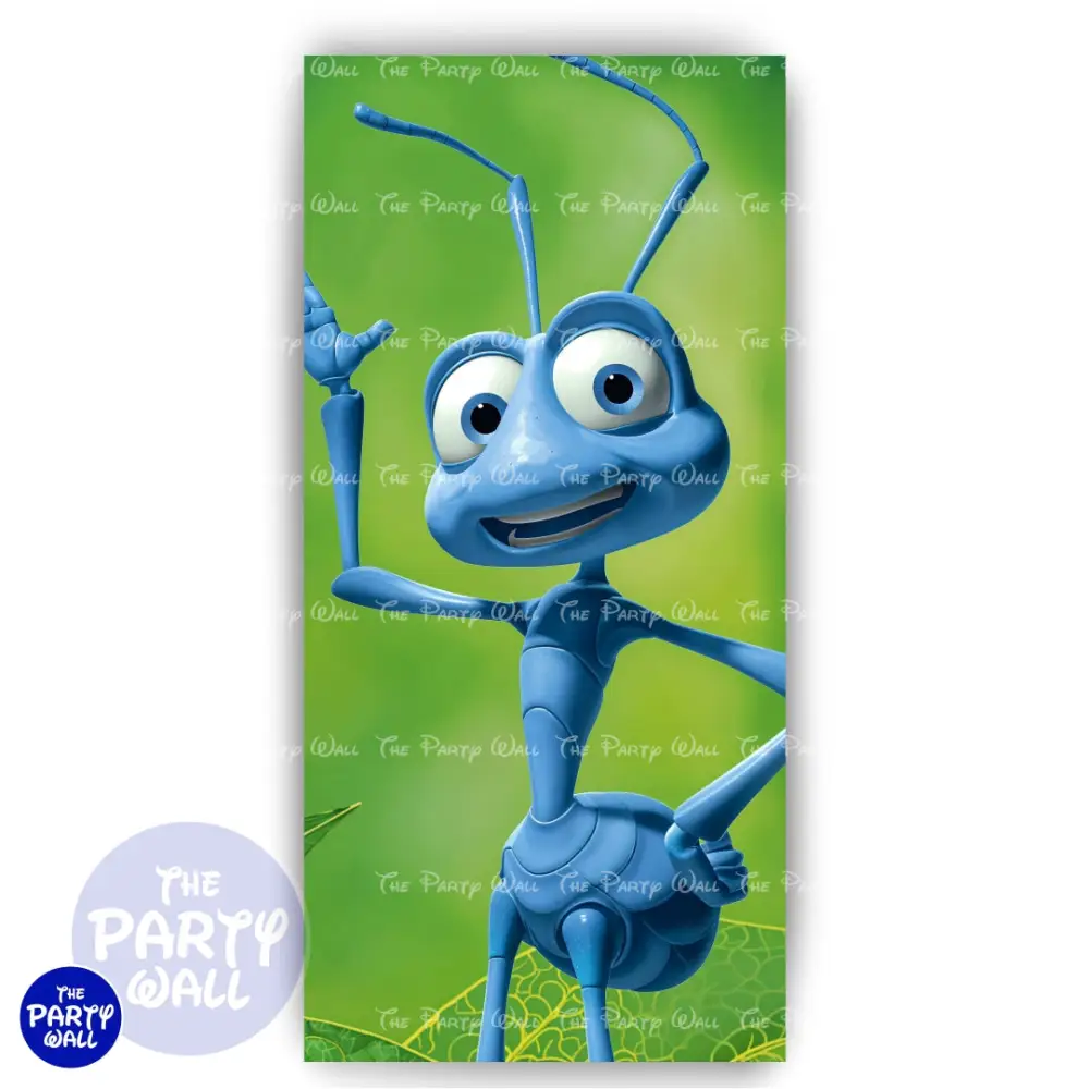 Bichos - Funda para mampara de punta redonda o rectangular The Party Wall