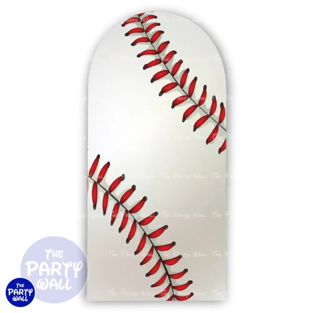 Béisbol - Funda para mampara de punta redonda o rectangular The Party Wall