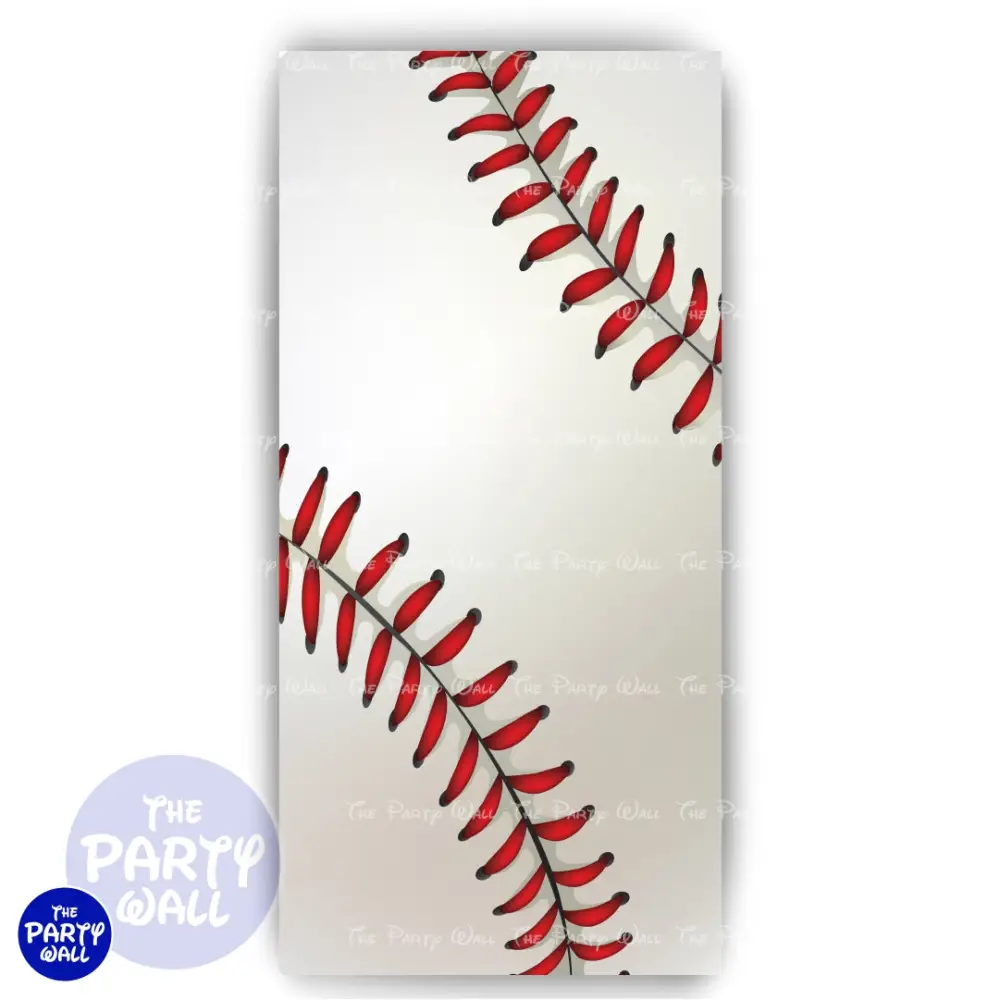 Béisbol - Funda para mampara de punta redonda o rectangular The Party Wall
