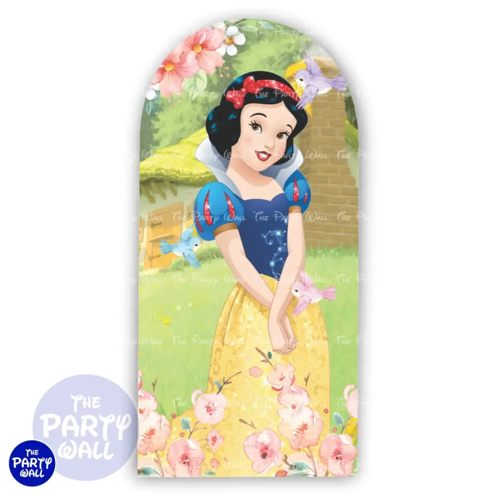 Blanca Nieves - Funda para mampara de punta redonda o rectangular The Party Wall