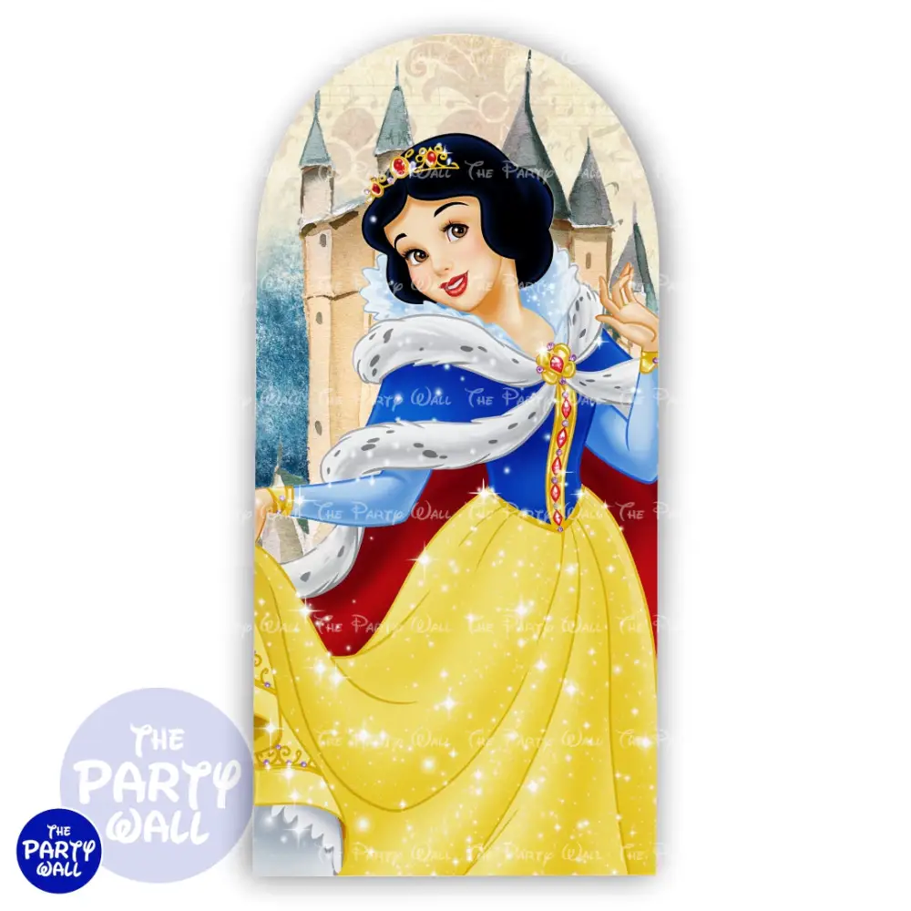 Blanca Nieves - Funda para mampara de punta redonda o rectangular The Party Wall