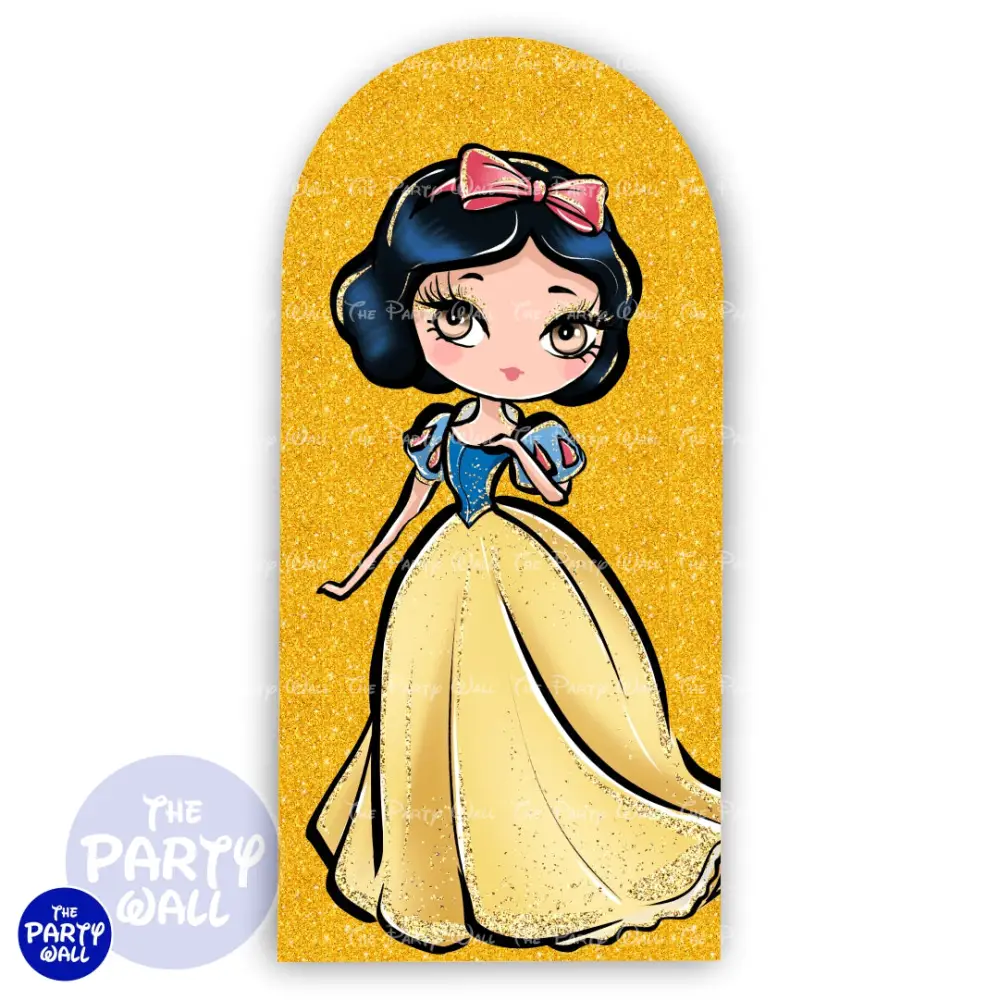 Blanca Nieves - Funda para mampara de punta redonda o rectangular The Party Wall