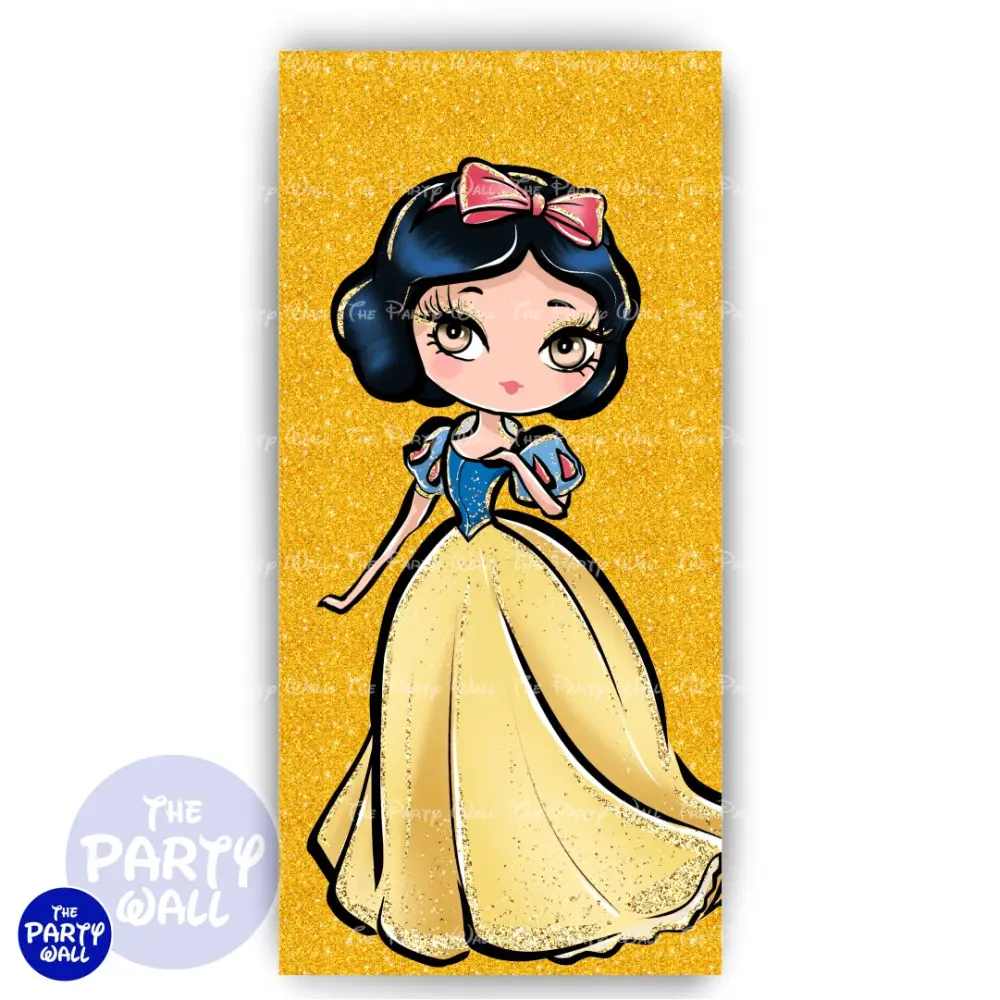 Blanca Nieves - Funda para mampara de punta redonda o rectangular The Party Wall