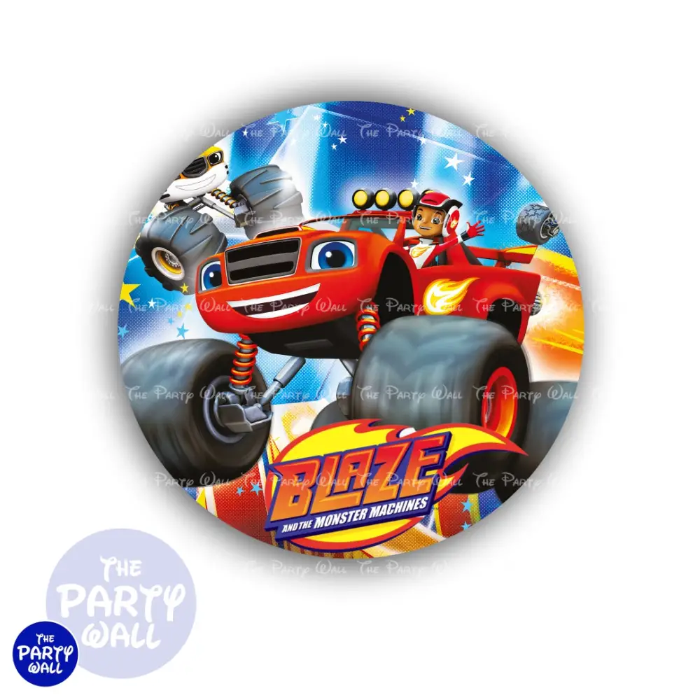 Blaze y Monster Machine - Funda para mamá circular The Party Wall