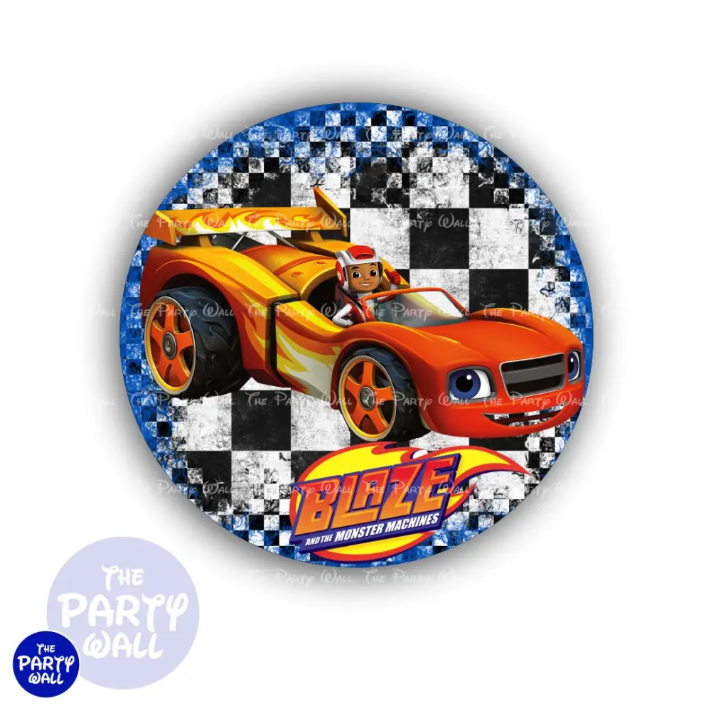 Blaze y Monster Machine - Funda para mamá circular The Party Wall