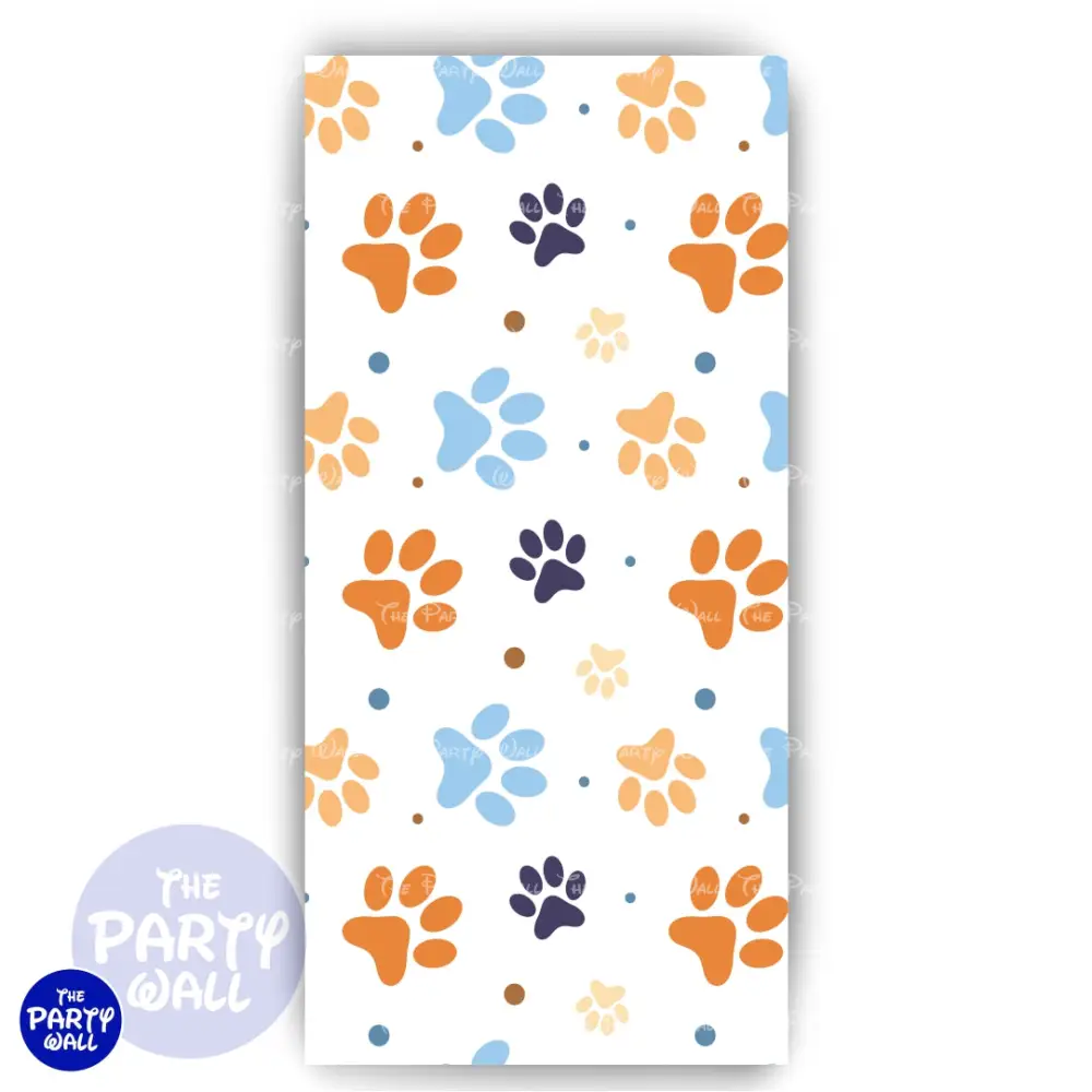 Bluey - Funda para mampara de punta redonda o rectangular The Party Wall
