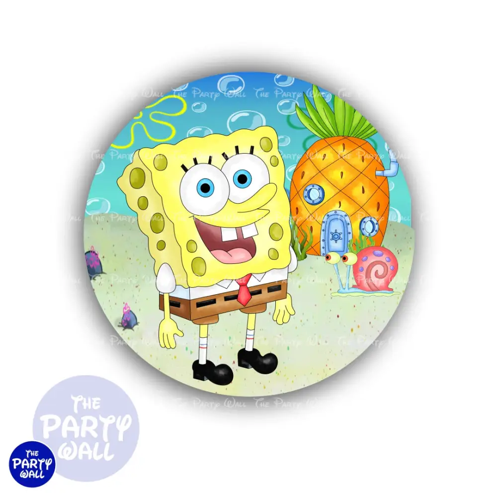 Bob Esponja - Funda para mamá circular The Party Wall