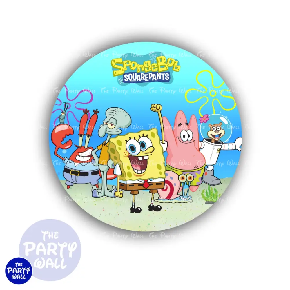 Bob Esponja - Funda para mamá circular The Party Wall