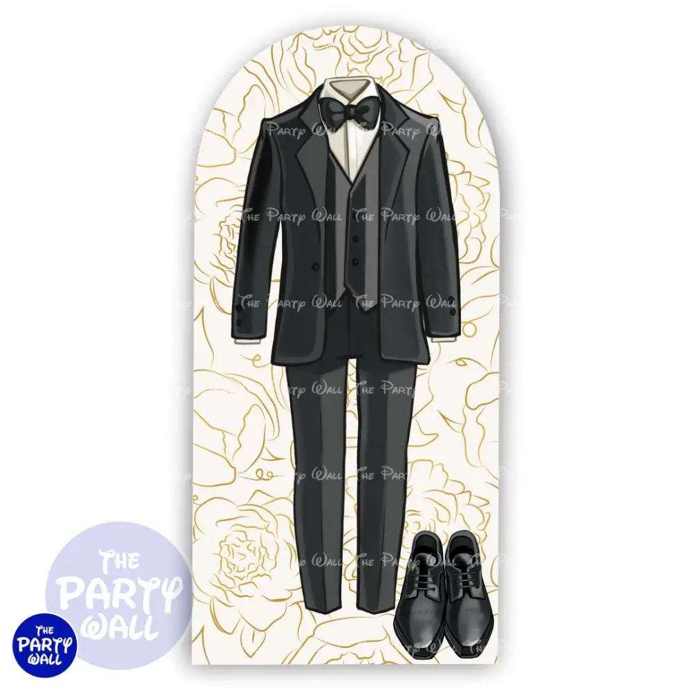 Boda - Funda para mampara de punta redonda o rectangular The Party Wall