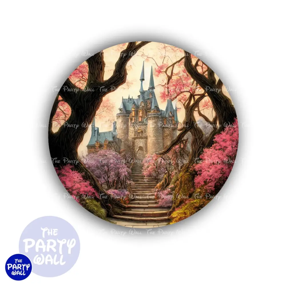 Bosque Encantado - Funda para mampara circular The Party Wall