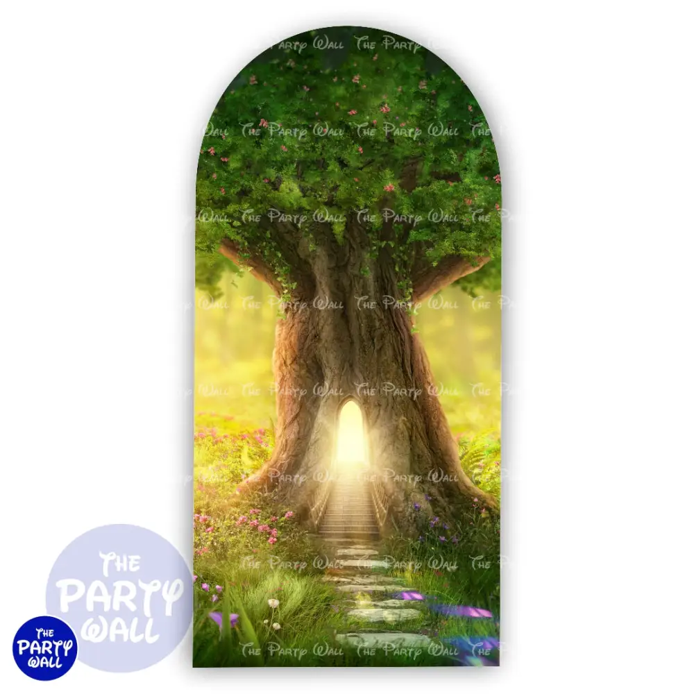 Bosque Encantado - Funda para mampara de punta redonda o rectangular The Party Wall
