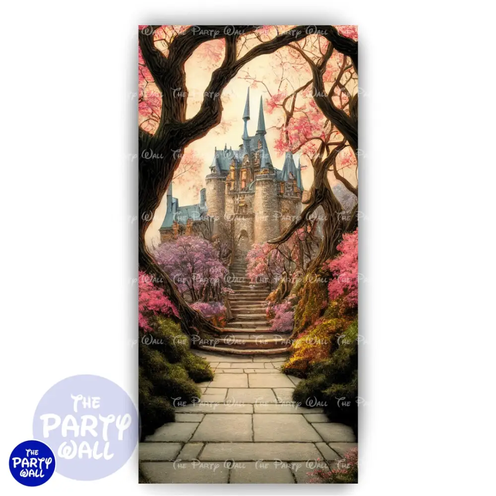 Bosque Encantado - Funda para mampara de punta redonda o rectangular The Party Wall