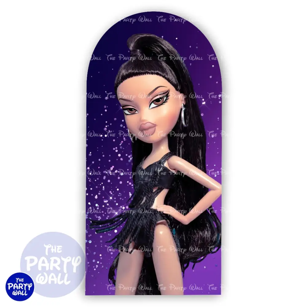 Bratz - Funda para mampara de punta redonda o rectangular The Party Wall