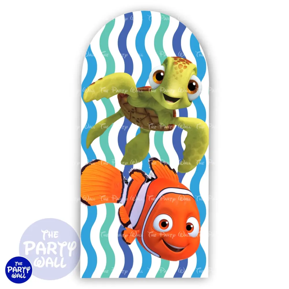 Buscando Nemo - Funda para mampara de punta redonda o rectangular The Party Wall