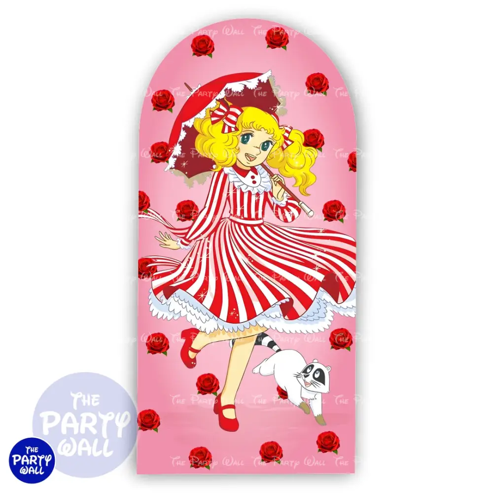 Candy Candy - Funda para mampara de punta redonda o rectangular The Party Wall