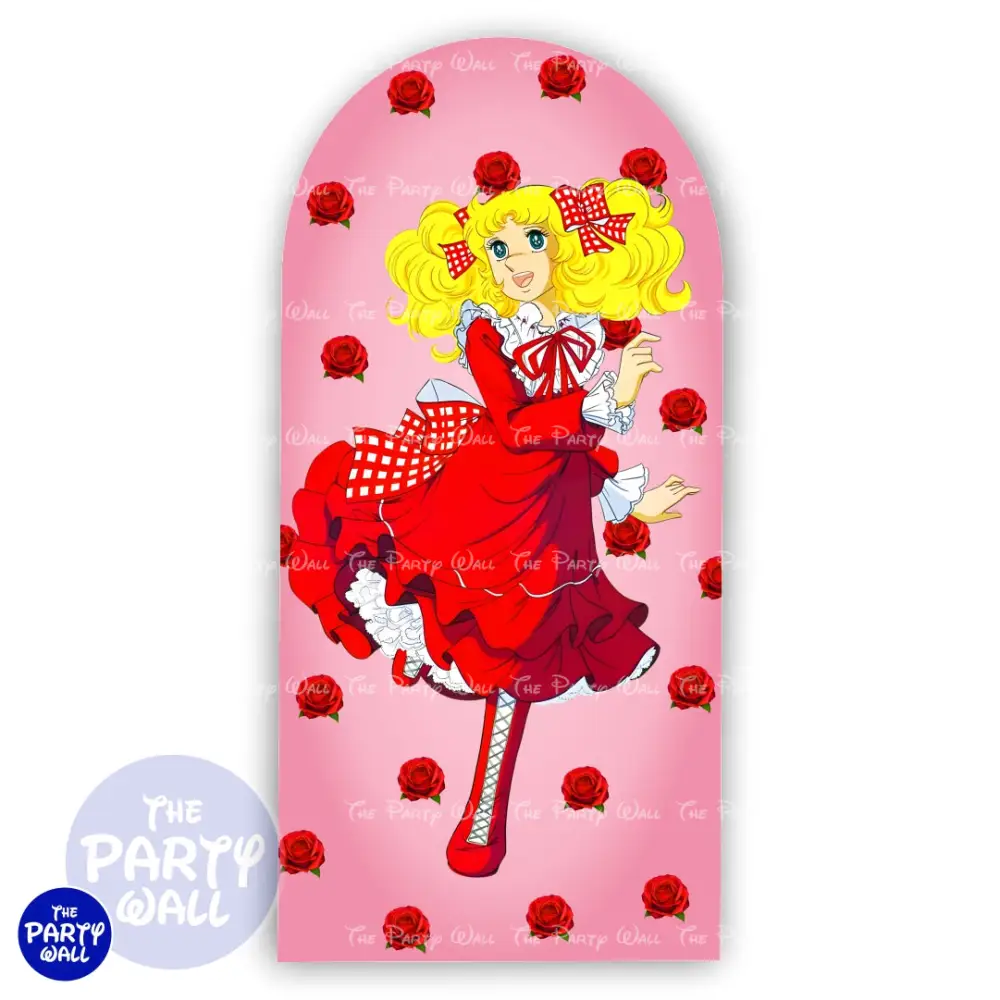 Candy Candy - Funda para mampara de punta redonda o rectangular The Party Wall