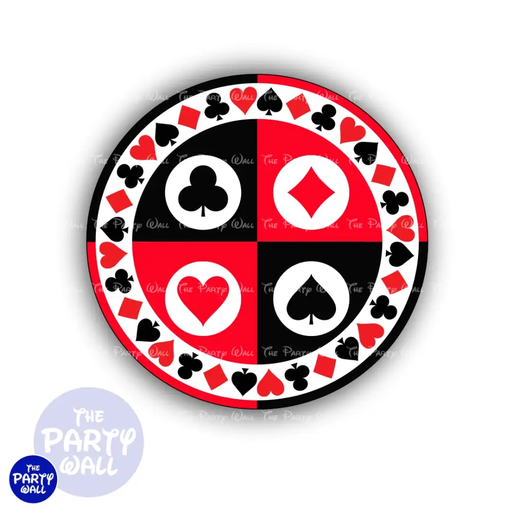 Casino - Funda para mampara circular The Party Wall