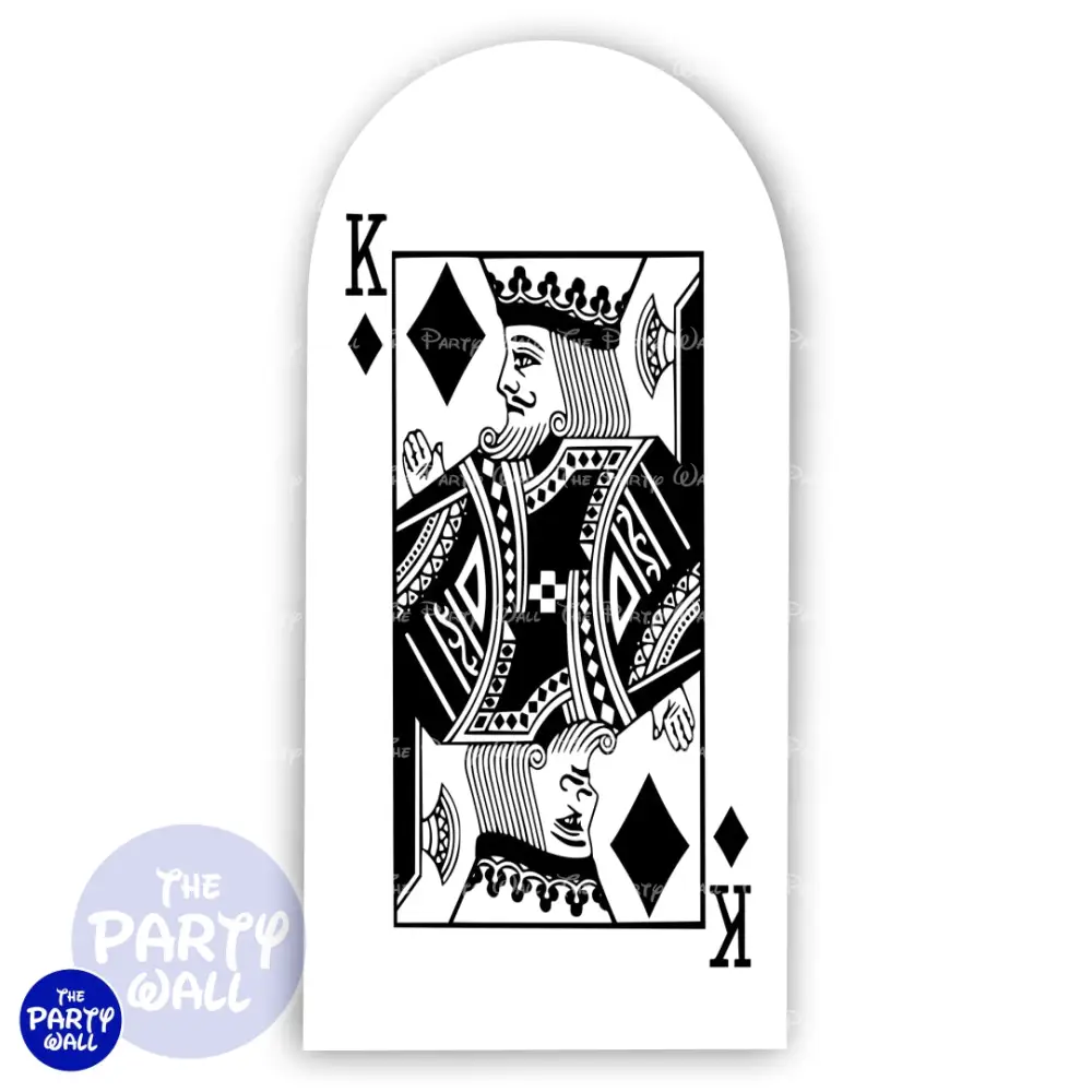 Casino - Funda para mampara de punta redonda o rectangular The Party Wall
