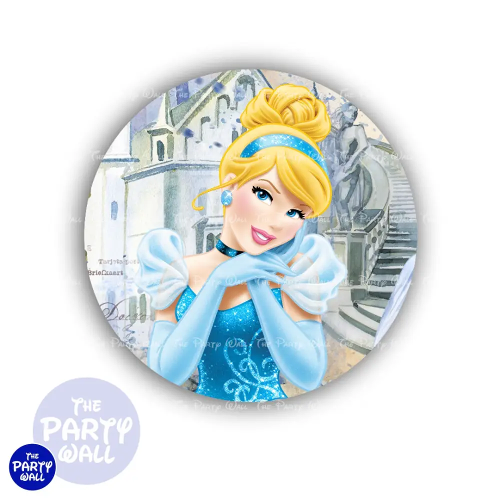 La Cenicienta - Funda para mampara circular The Party Wall
