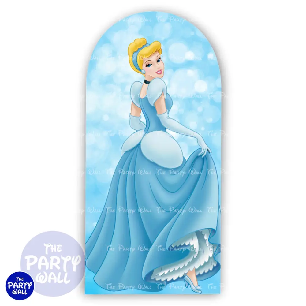 La Cenicienta - Funda para mampara de punta redonda o rectangular The Party Wall