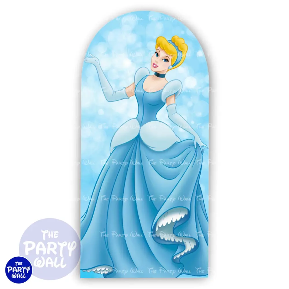 La Cenicienta - Funda para mampara de punta redonda o rectangular The Party Wall
