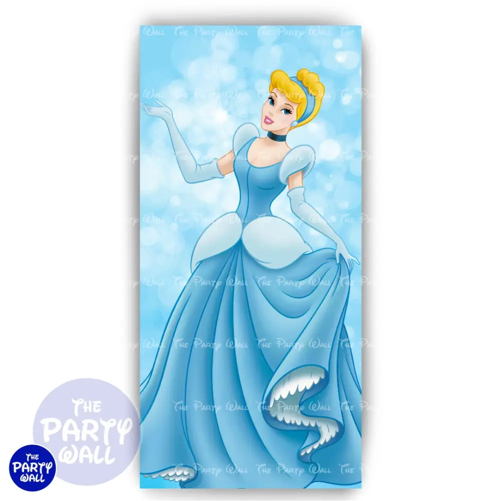 La Cenicienta - Funda para mampara de punta redonda o rectangular The Party Wall