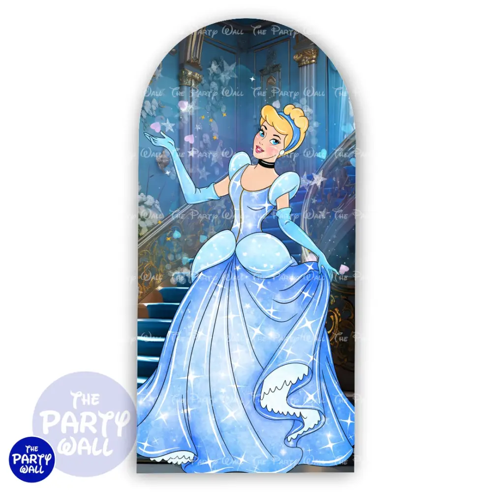 La Cenicienta - Funda para mampara de punta redonda o rectangular The Party Wall