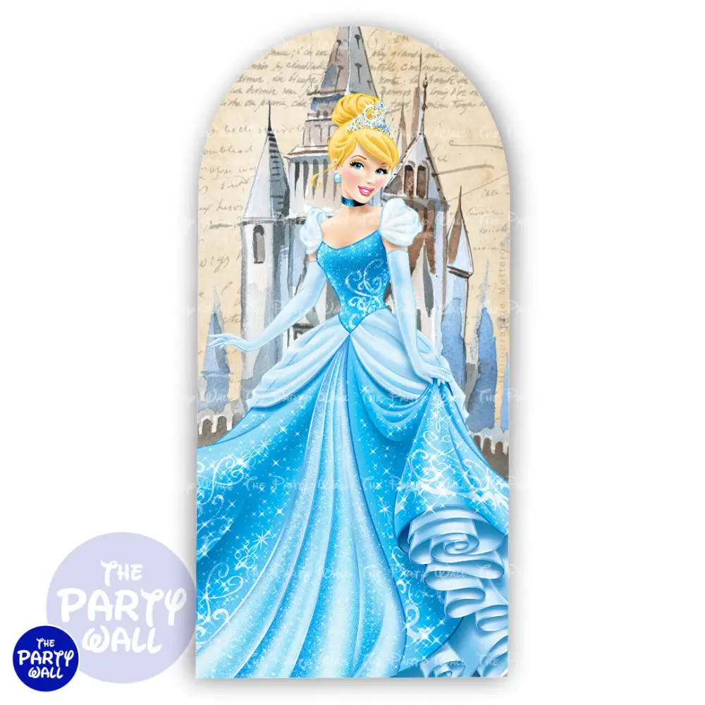La Cenicienta - Funda para mampara de punta redonda o rectangular The Party Wall