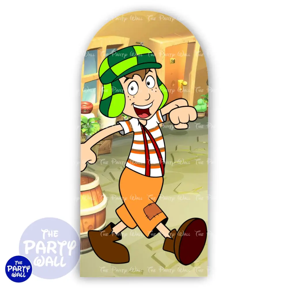 El Chavo del 8 - Funda para mampara de punta redonda o rectangular The Party Wall