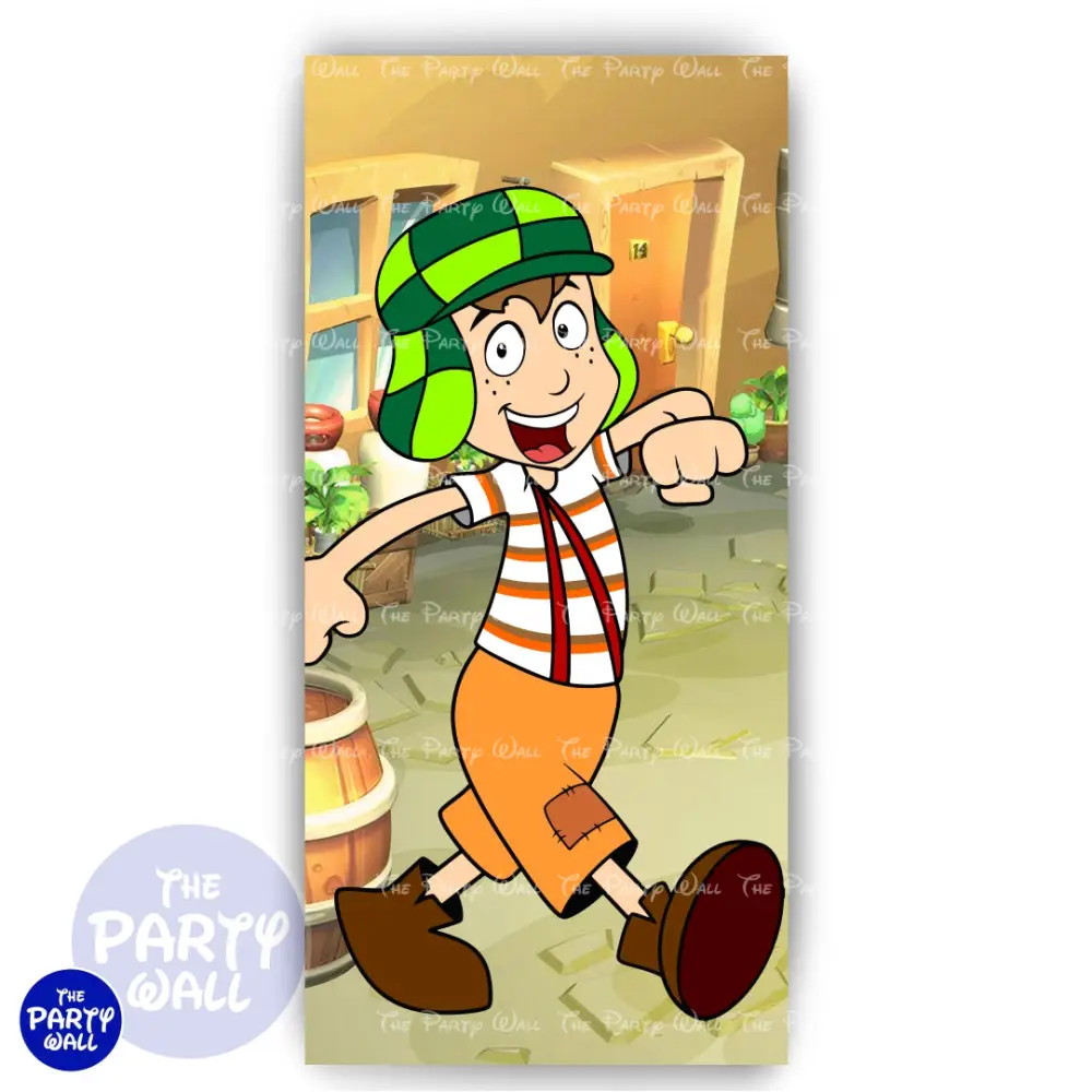 El Chavo del 8 - Funda para mampara de punta redonda o rectangular The Party Wall