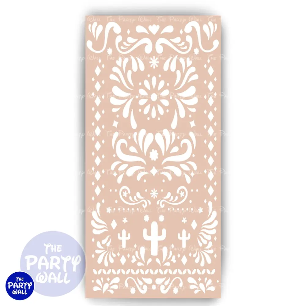 Cielito Lindo - Funda para mampara de punta redonda o rectangular The Party Wall