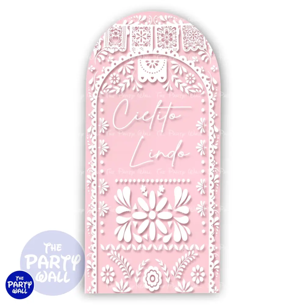 Cielito Lindo - Funda para mampara de punta redonda o rectangular The Party Wall
