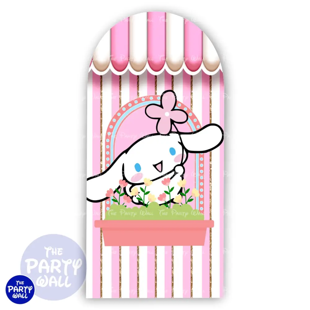 Cinnamoroll - Funda para mampara de punta redonda o rectangular The Party Wall