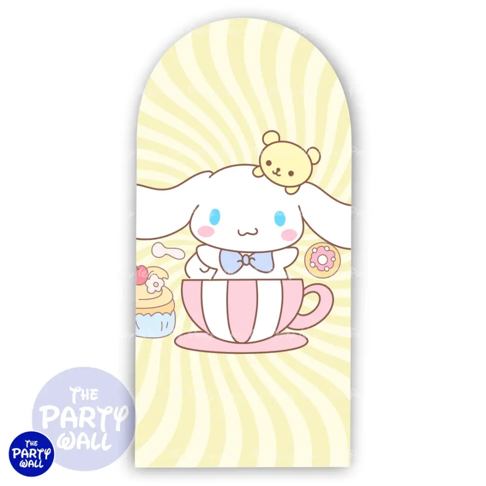 Cinnamoroll - Funda para mampara de punta redonda o rectangular The Party Wall