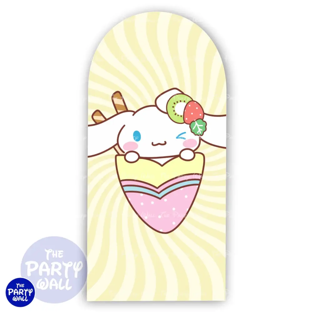 Cinnamoroll - Funda para mampara de punta redonda o rectangular The Party Wall