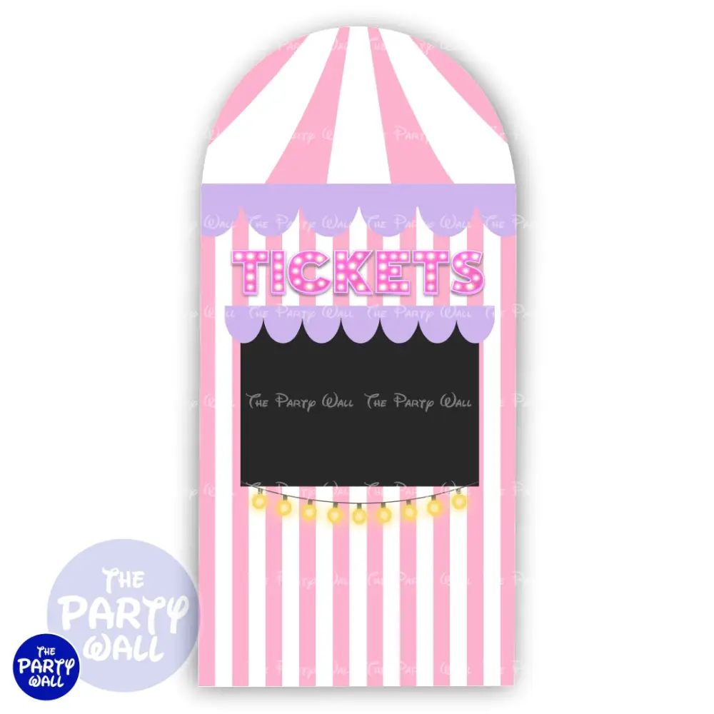 Circo - Funda para mampara de punta redonda o rectangular The Party Wall