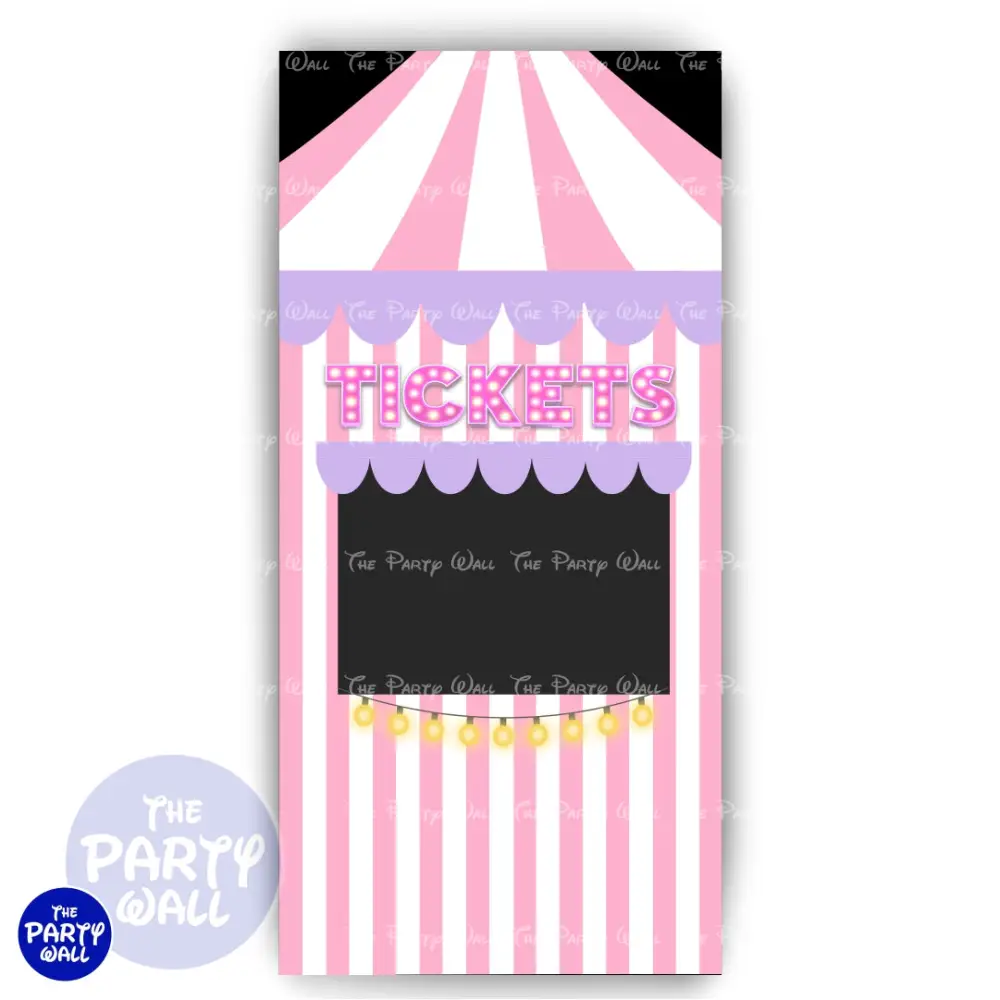 Circo - Funda para mampara de punta redonda o rectangular The Party Wall