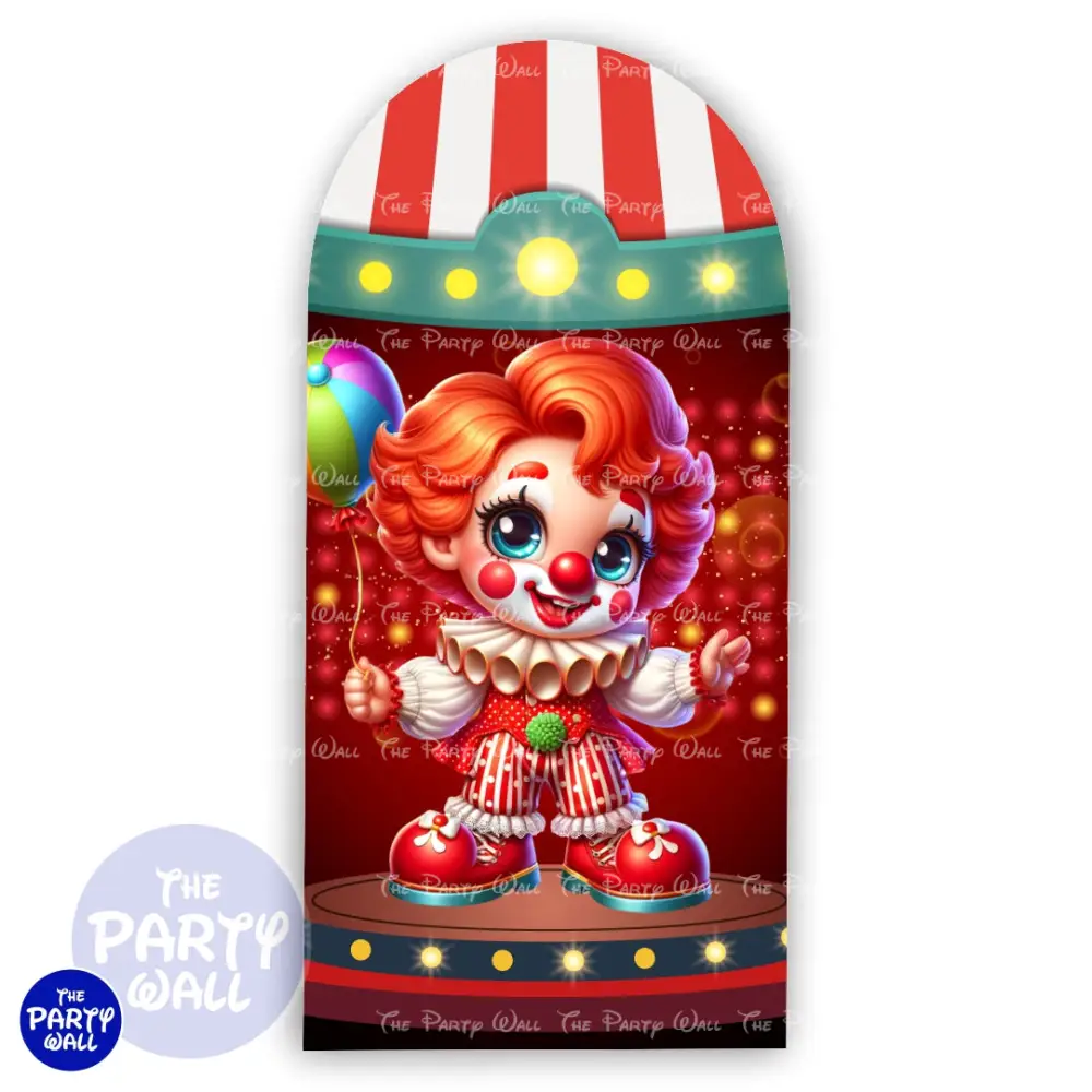 Circo - Funda para mampara de punta redonda o rectangular The Party Wall