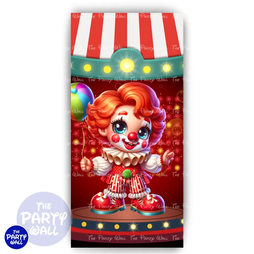 Circo - Funda para mampara de punta redonda o rectangular The Party Wall