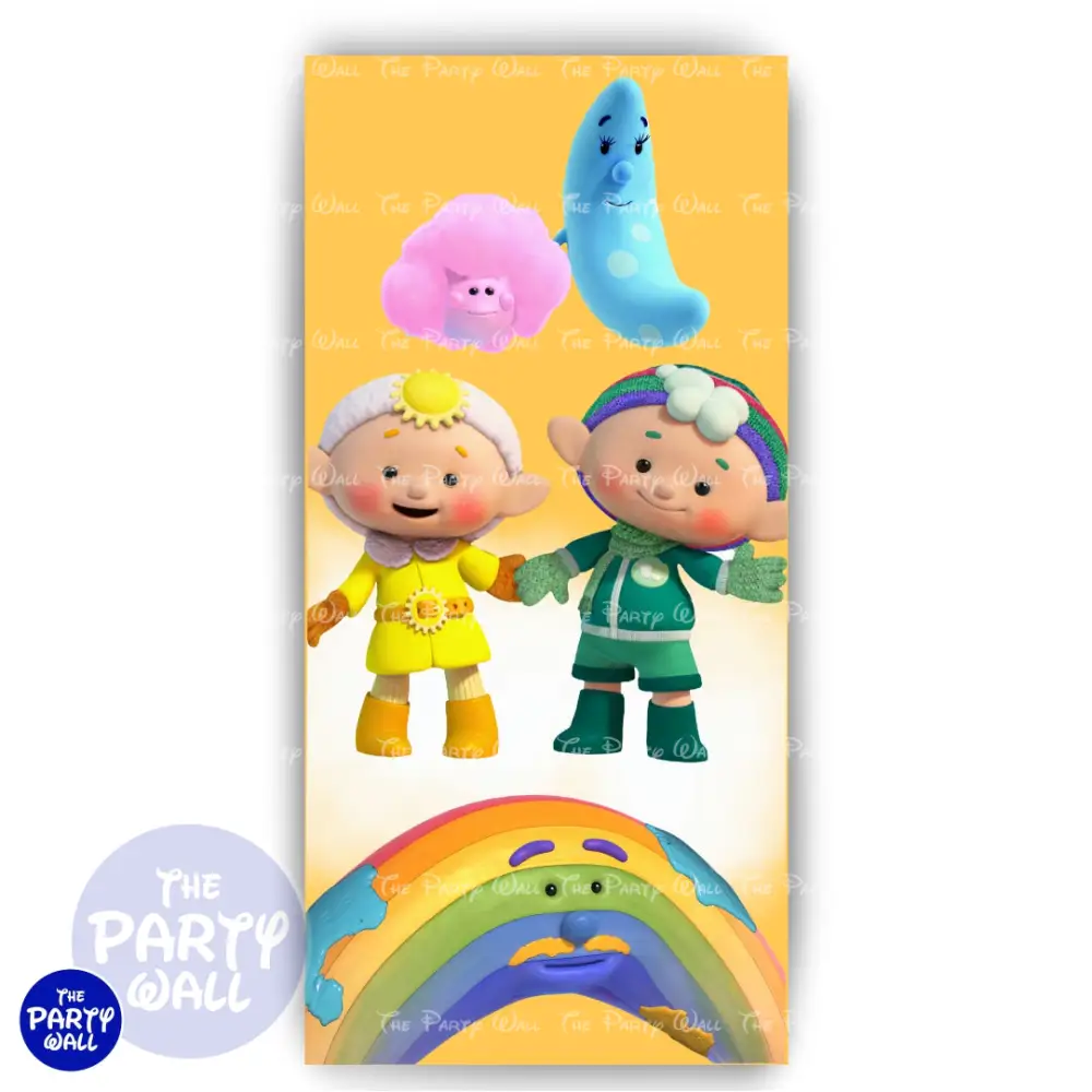 Cloudbabies - Funda para mampara de punta redonda o rectangular The Party Wall