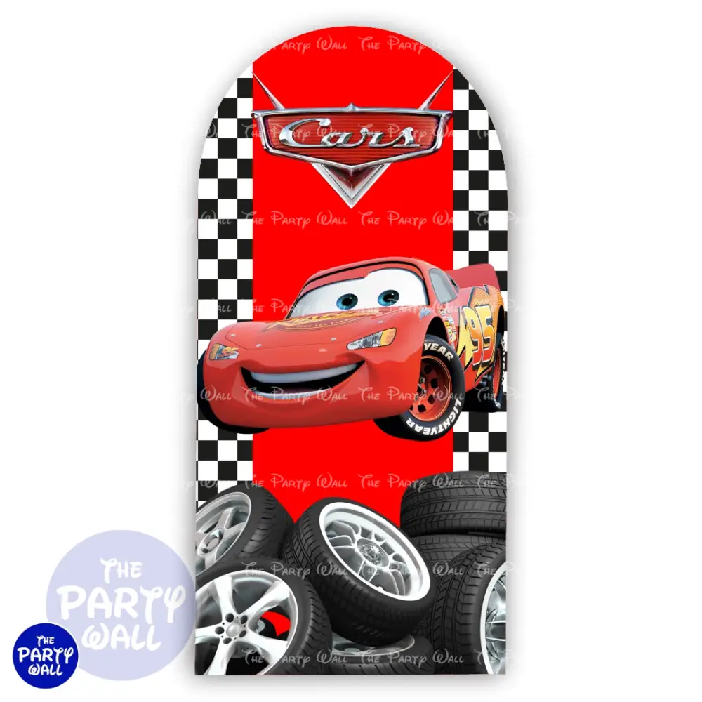 Coches - Funda para mampara de punta redonda o rectangular The Party Wall