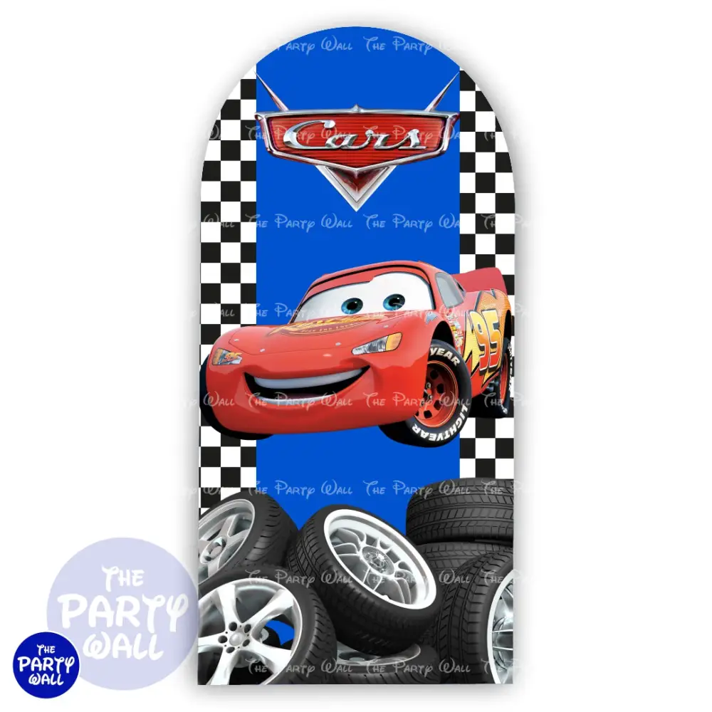 Coches - Funda para mampara de punta redonda o rectangular The Party Wall