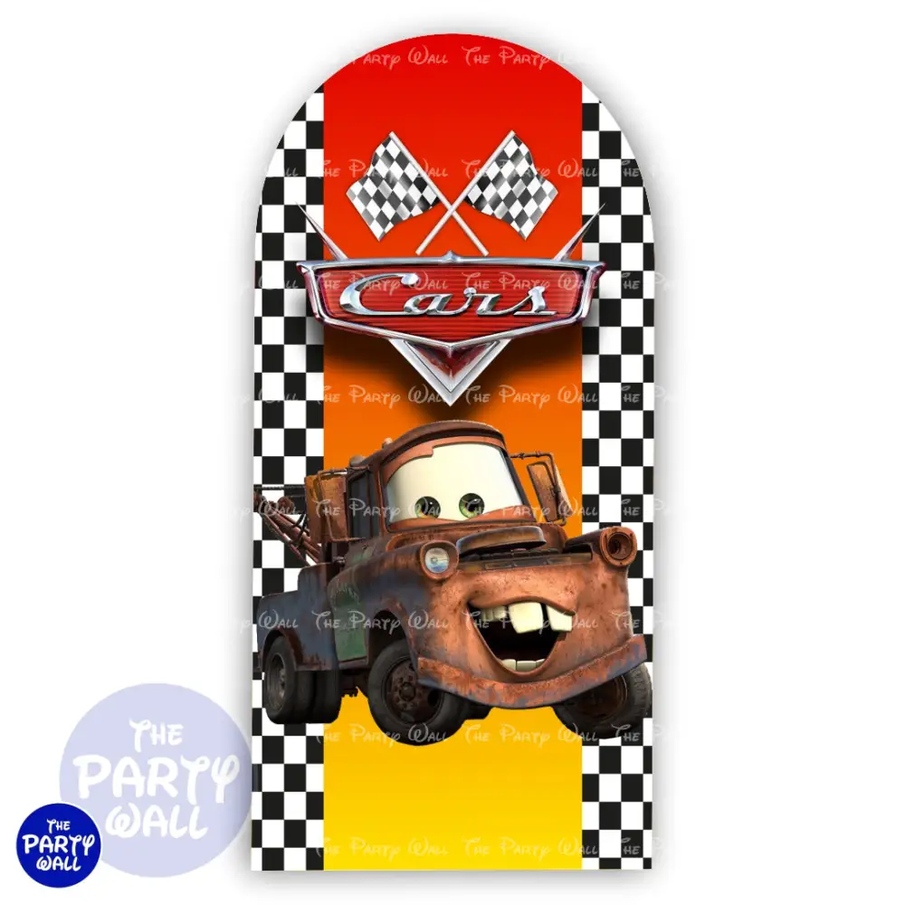 Coches - Funda para mampara de punta redonda o rectangular The Party Wall