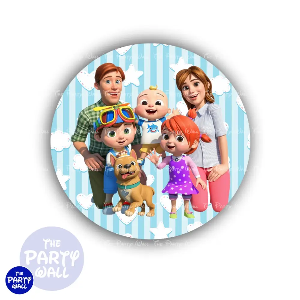 Cocomelon - Funda para mamá circular The Party Wall